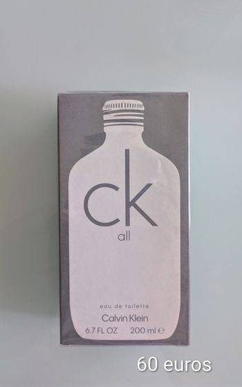 Eau de toilette Calvin Klein - CK All - 200 ml - Neuf sous blister