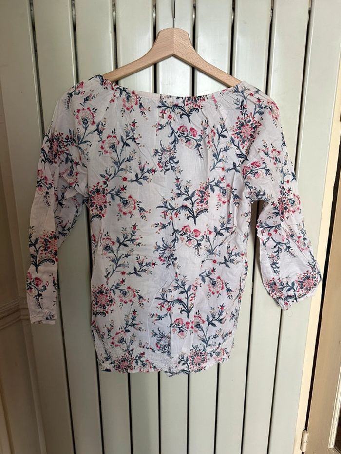 Off the shoulder top fleuri L.O.G.G. S - photo numéro 3