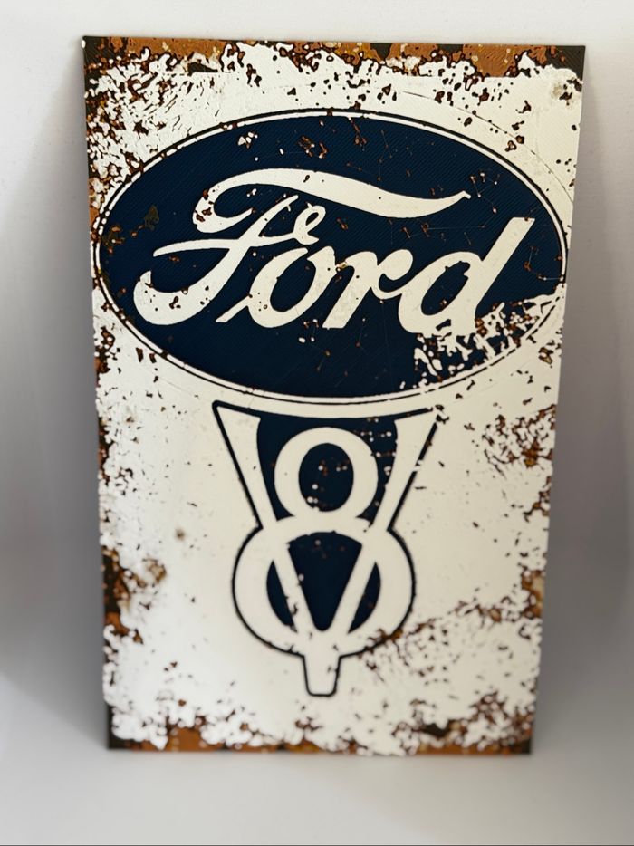 Hueforge vintage FORD