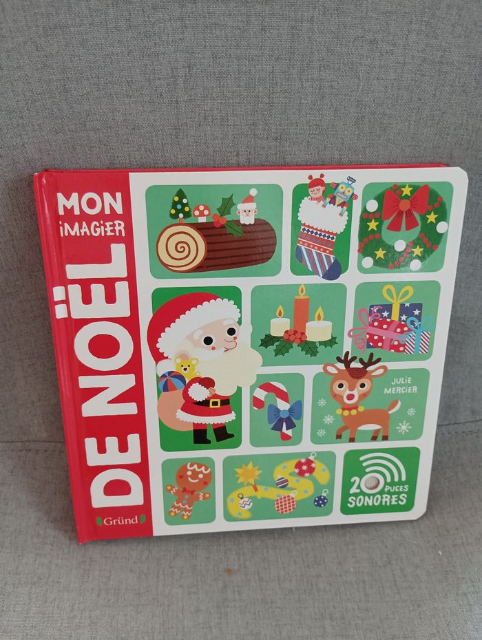 Livre imaginer sonore de Noël neuf