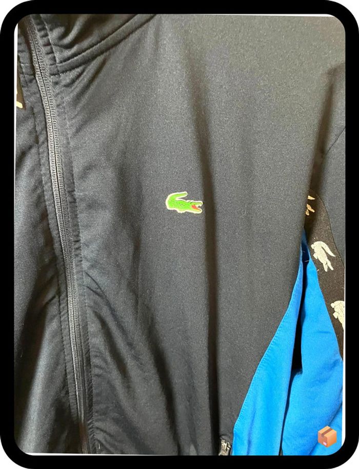 Veste de survêtement Lacoste – Homme – Taille XL – Bleu marine – Style sportif classique - photo numéro 2