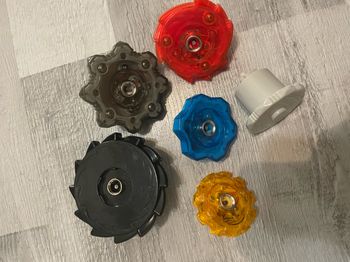 Lot toupie et Wooblies