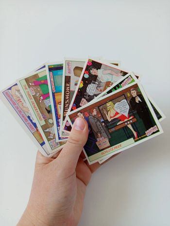 Lot 8 cartes butthedz spoofy tunes