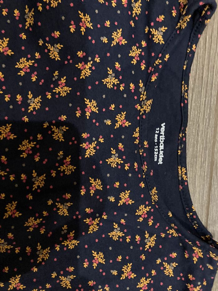 T-shirt effet blouse Vertbaudet 12 ans - photo numéro 2