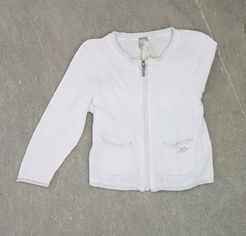 Gilet zippé 12 mois