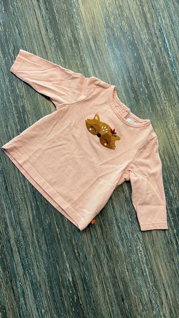 T shirt manches longues cadet rousselle 6 mois très bon état