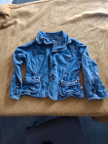 Veste en jean cintrée