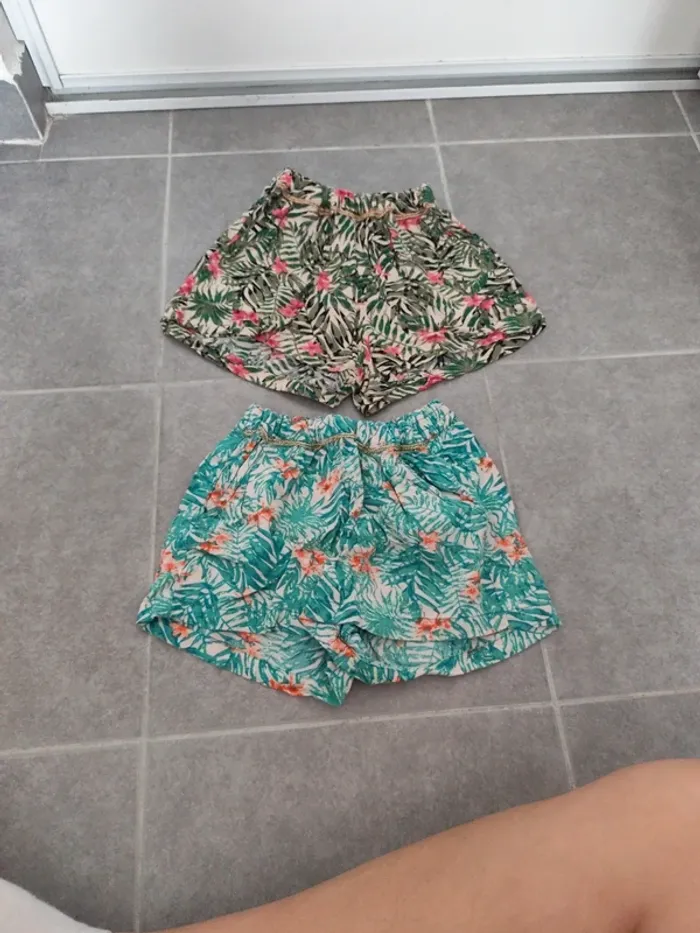 Lot de 2 shorts fluide