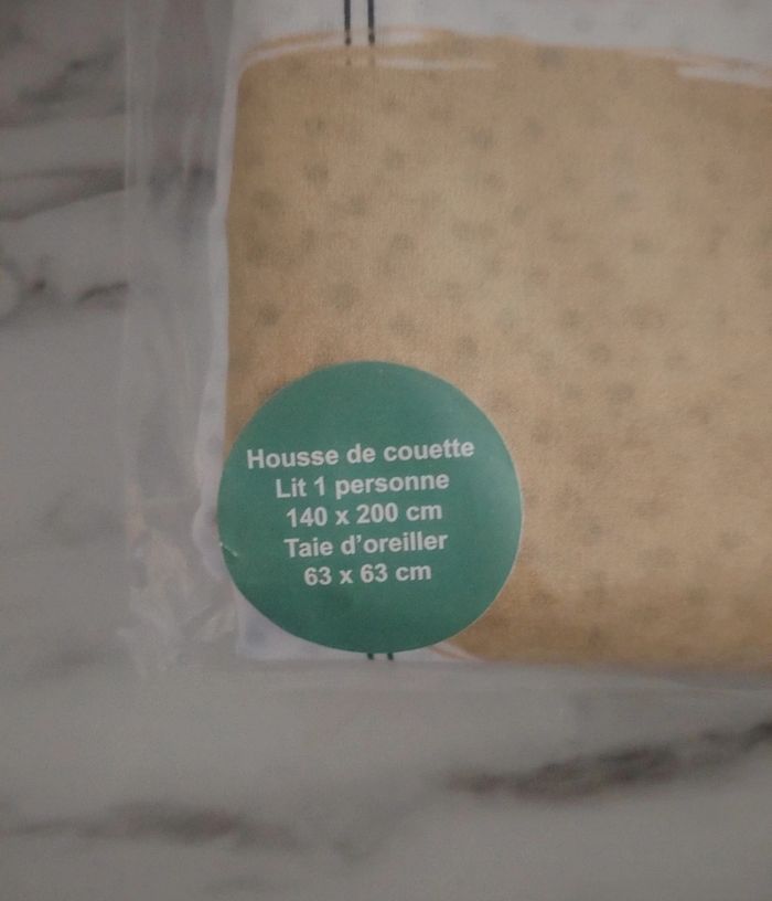 Housse de couette avec taie d'oreiller - photo numéro 3