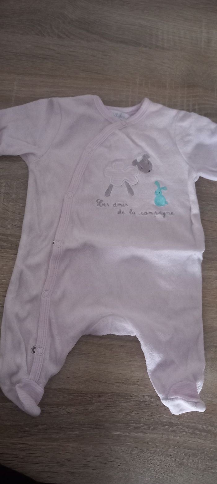 Pyjama fille taille 1 mois