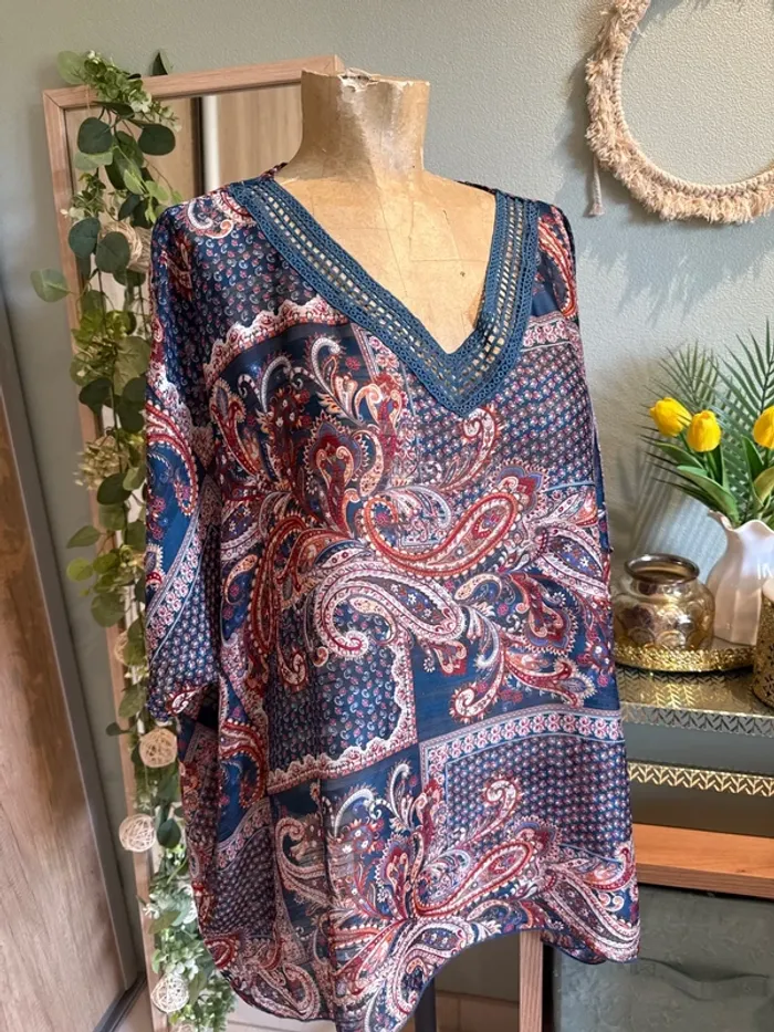 Blouse légère oversize femme - photo numéro 2