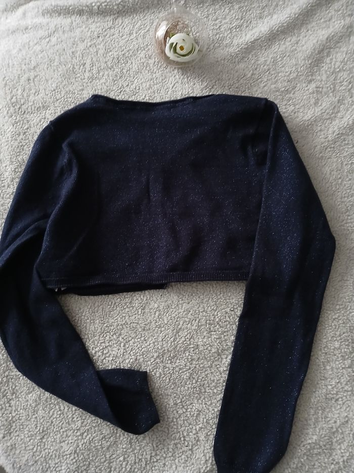 Boléro marine et brillant 10 an Okaidi - photo numéro 9