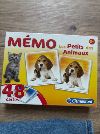 Jeux mémo petits animaux 