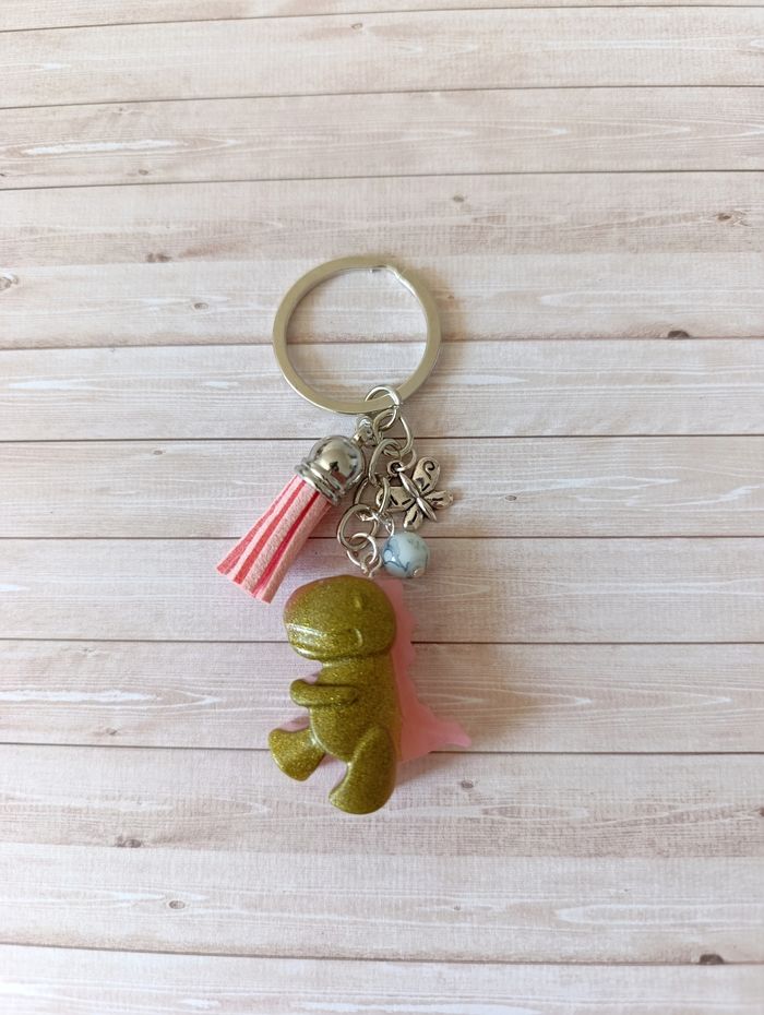 Porte-clés dino