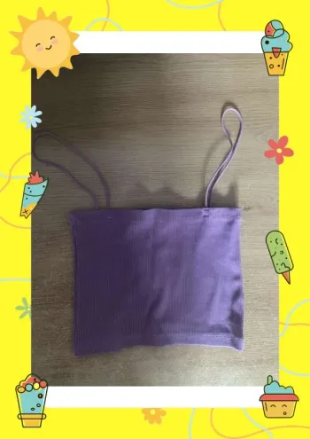 Top court violet zara s 36