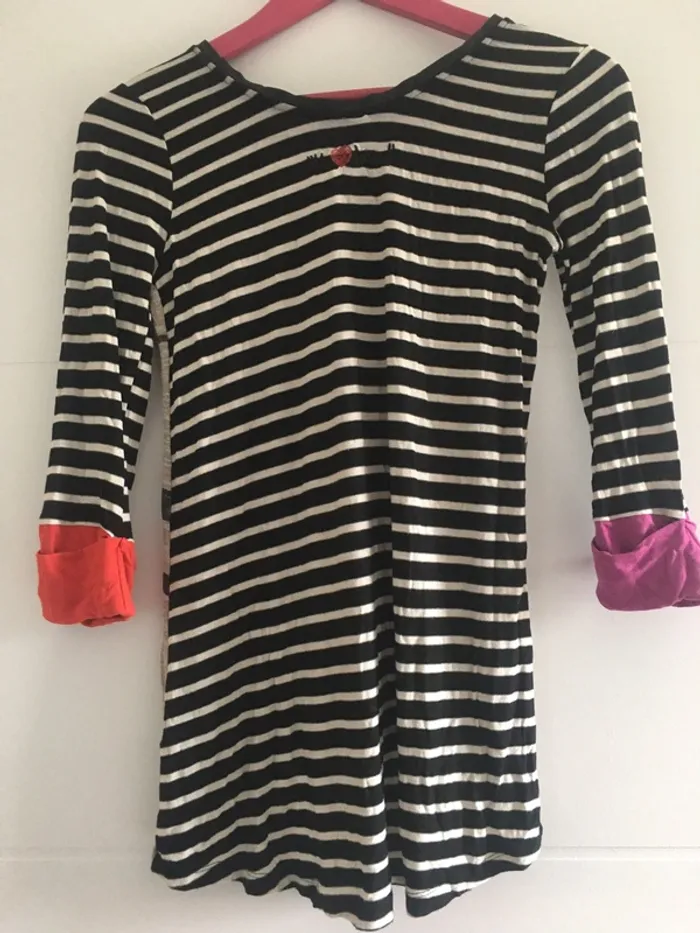 Haut Desigual S manches 3/4 - photo numéro 3