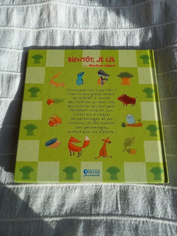 Le loup qui mangeait les histoires livre sans cd - photo numéro 2