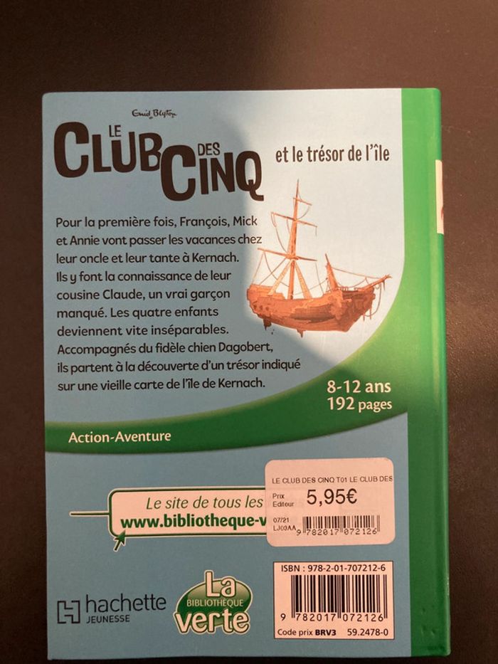 Le club des Cinq et le trésor de l’île - photo numéro 2