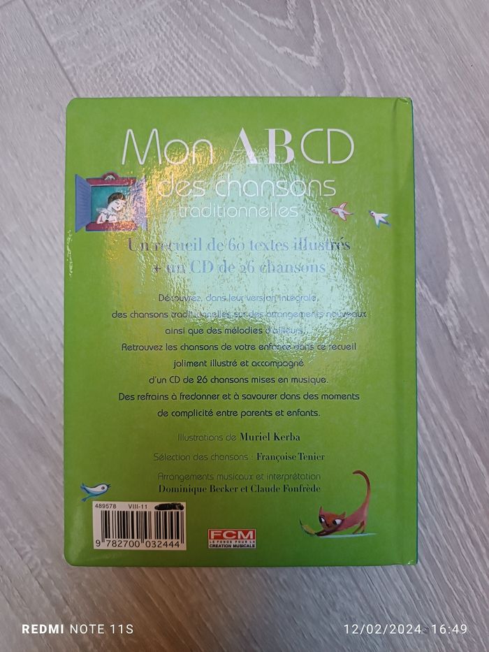 Mon abcd des chansons - photo numéro 2
