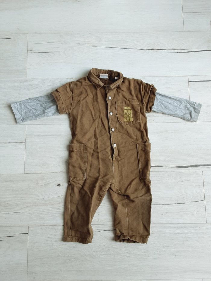 Vêtement bébé garçon combinaison Zara 2 ans