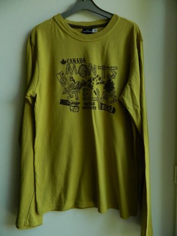 T shirt manches longues "Sergent Major" T 14 ans