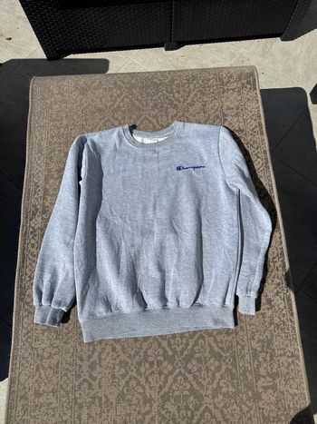 Sweat Champion gris col rond – Taille XL