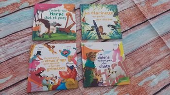 Lot de 4 livres hachette