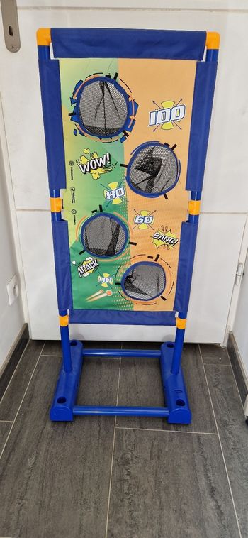Cible mobile pour enfant servie 2 fois