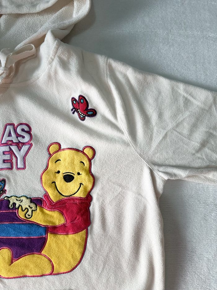 Sweat a capuche pull Disney Winnie l'ourson blanc pour enfant taille XL - photo numéro 4