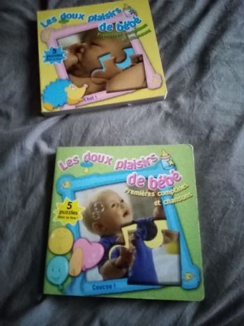 Livre puzzle 4 pieces et comptine