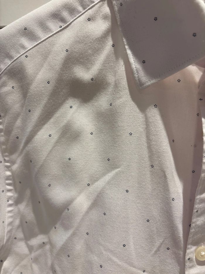 Chemise blanche à motif - photo numéro 3