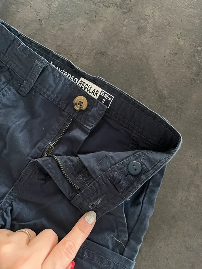 Short bleu gris In extenso - photo numéro 4