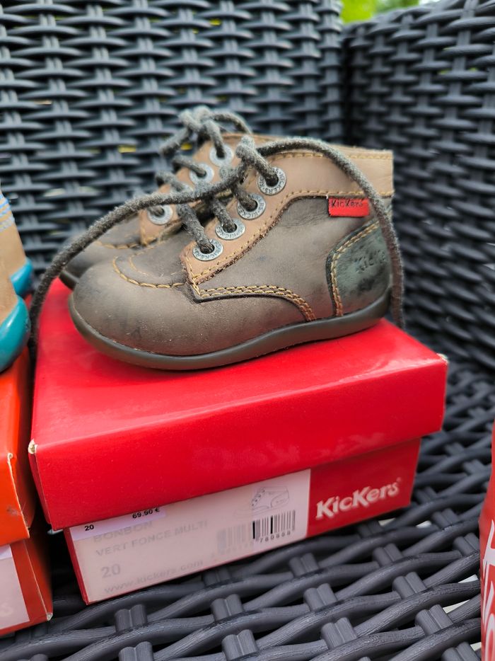 Lot chaussures garçon kickers catimini - photo numéro 4