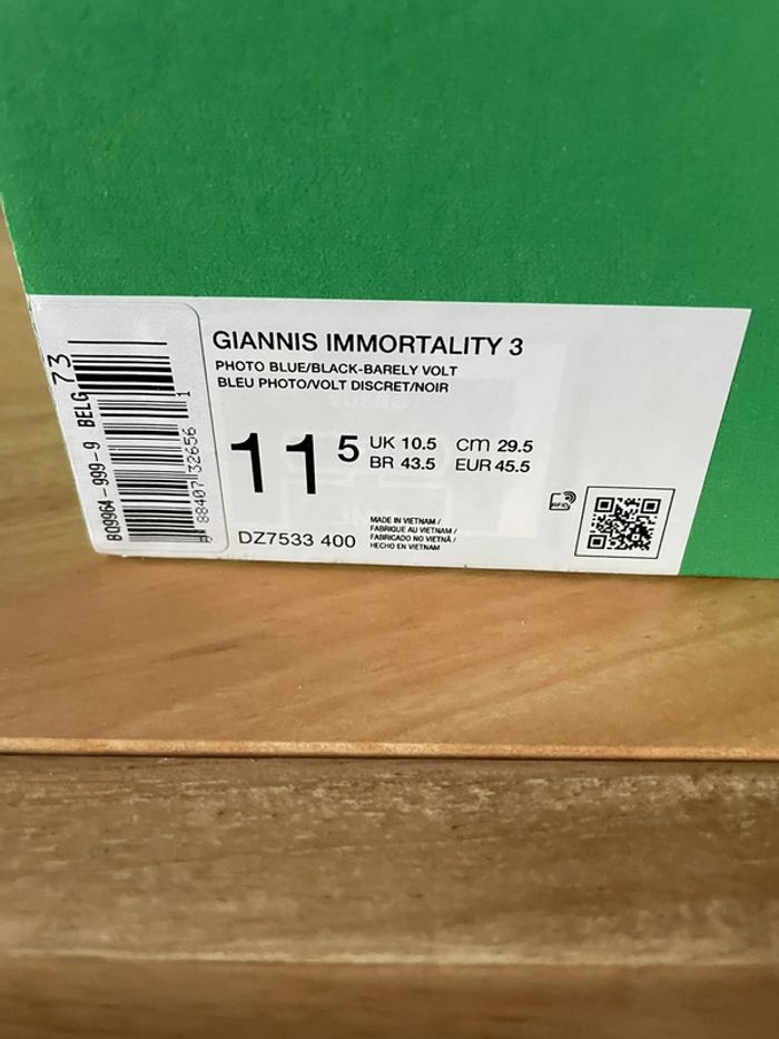 Nike Giannis immortality 3 taille 45,5 - photo numéro 7