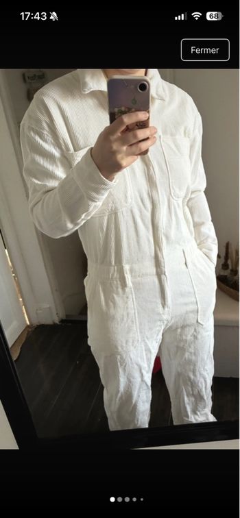 Combinaison en velours 