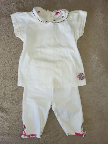 Ensemble fille 6 mois