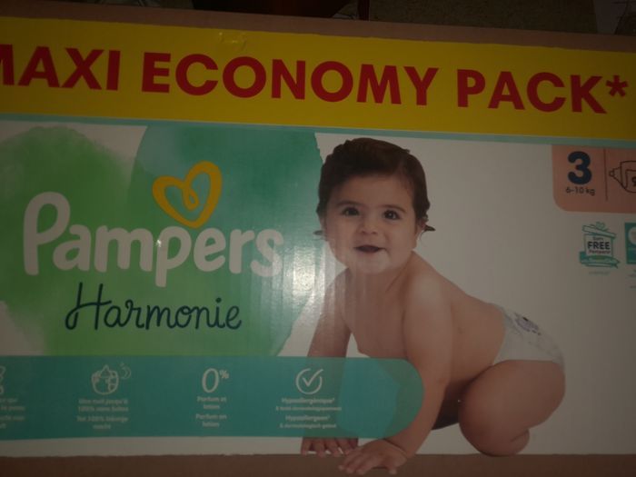 Pampers harmonie t3..96 couches