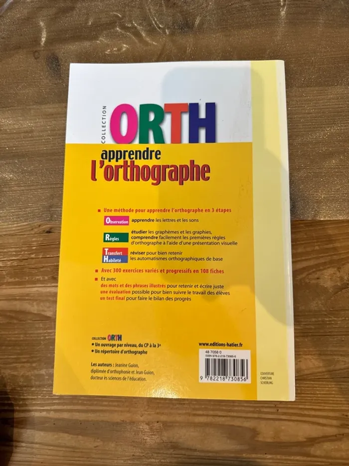 Livre apprendre l’orthographe CP - photo numéro 3