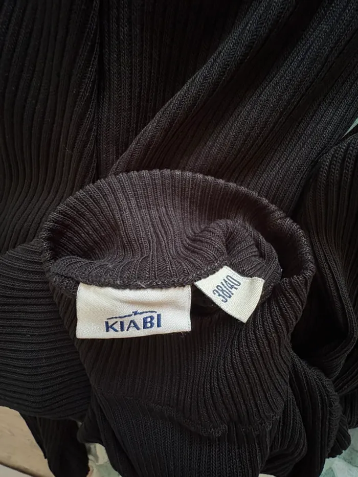 Col roulé noir Kiabi – Taille M - photo numéro 2