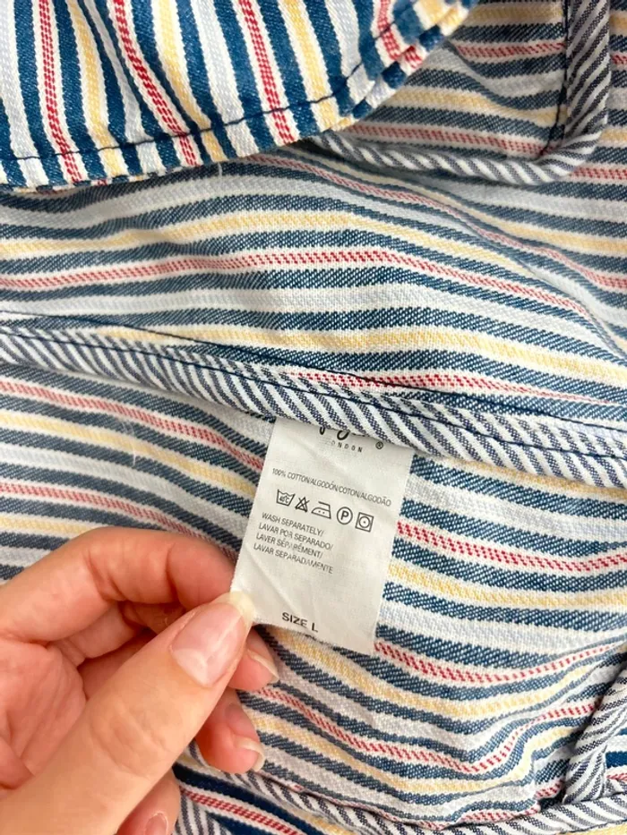 blazer rayé Pepe Jeans London – taille L - photo numéro 7