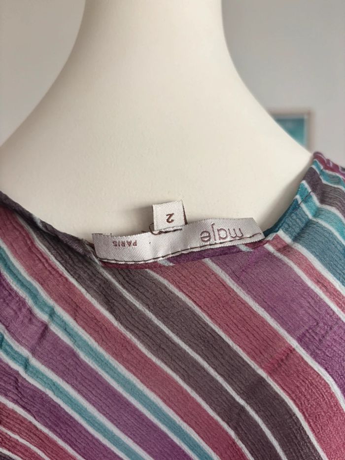 Robe en soie Maje T2 - photo numéro 7