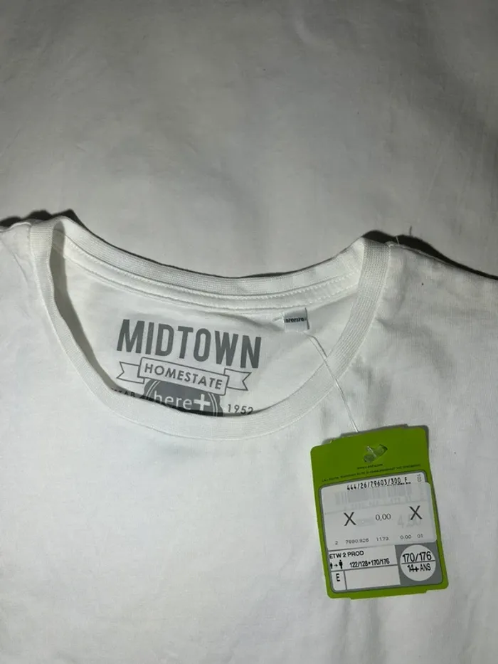 T-shirt blanc en Cotton - photo numéro 5