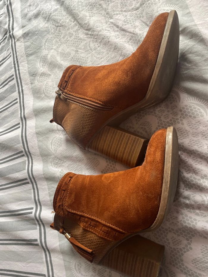 Bottines en daim - photo numéro 2