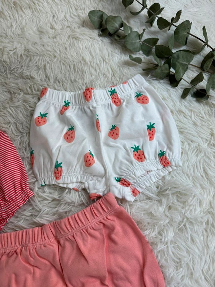 Lot de 3 bloomers la redoute taille 12 mois - photo numéro 4