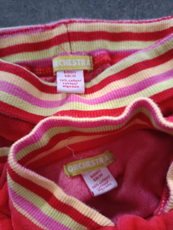 Survêtement rouge 6 mois - photo numéro 6