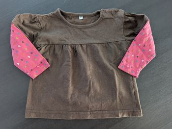 Tee shirt a manches longues fille ☺️