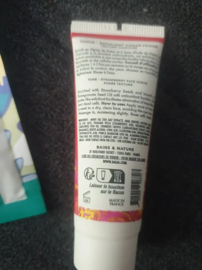 Neuf lot exfoliants visage et corps marque Baïja - photo numéro 5