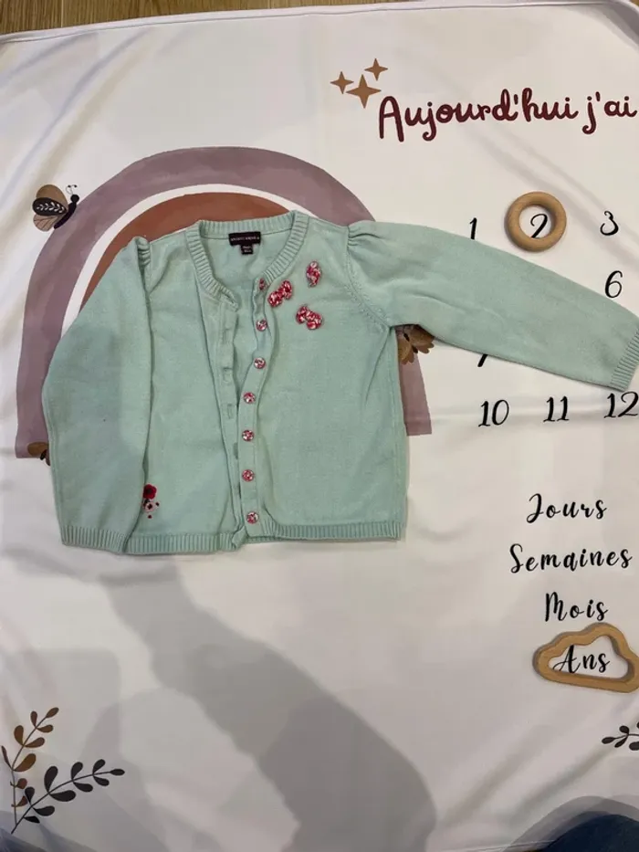 Gilet bébé fille Sergent Major – 24 mois - 86cm