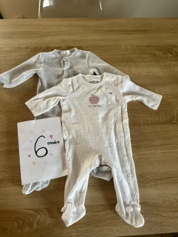 Pyjama velours 6 mois
