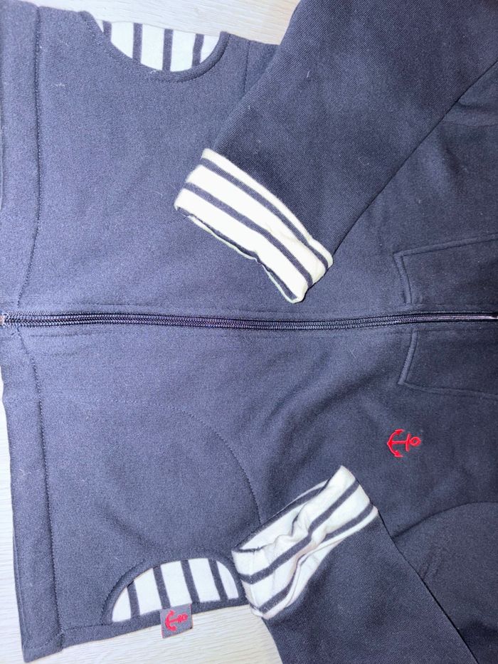 Gilet marine garçon - photo numéro 4